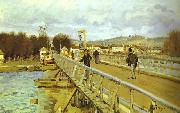 Alfred Sisley Woodbridge at Argenteuil Spain oil painting artist